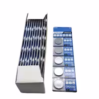 باتری سکه ای CR2032 بسته 100 عددی برند لیتیوم / فروش عمده