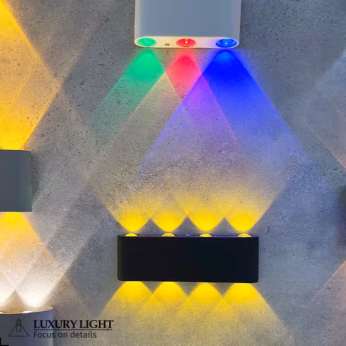 چراغ دکوراتیو قطاری صاف 8 طرفه