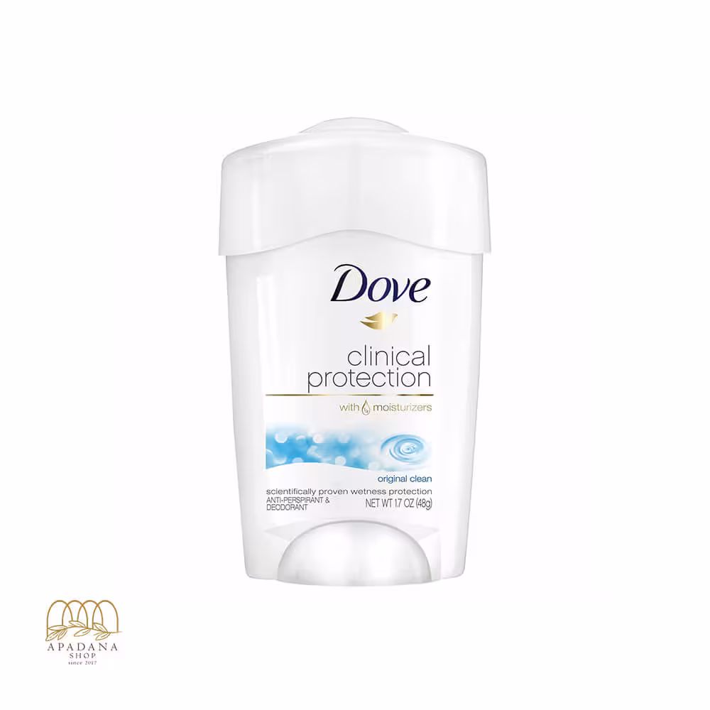 مام کلینیکال داو Dove مدل Original Clean آبی حجم 48 گرم