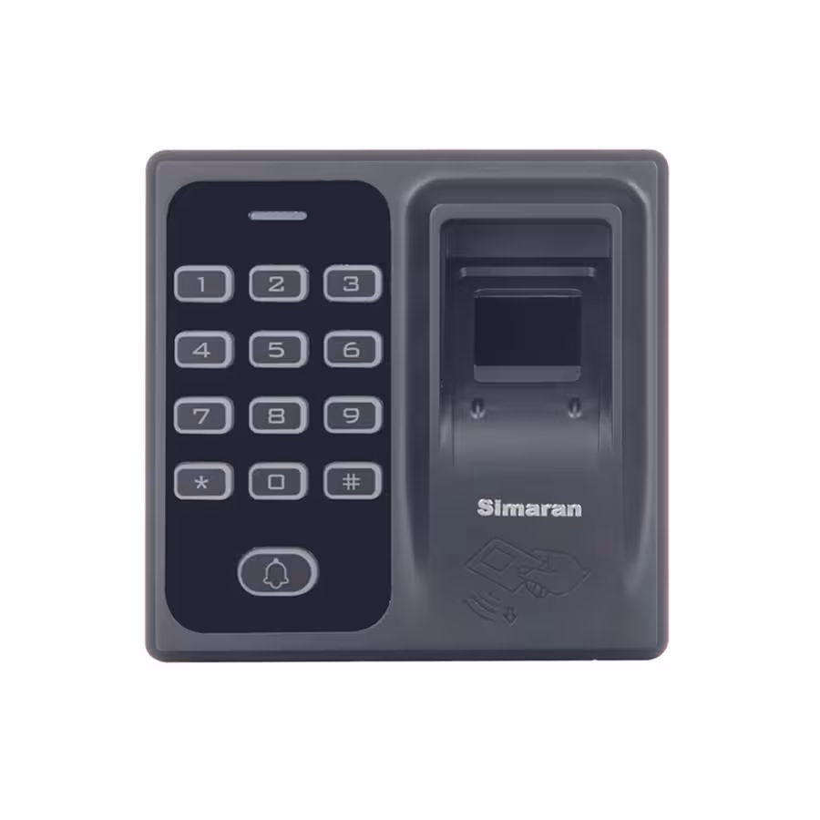 اکسس کنترل FP 121 K قابلیت خواندن کارت و اثر انگشت