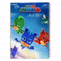 دفتر مشق کارتون گروه شب نقاب ها