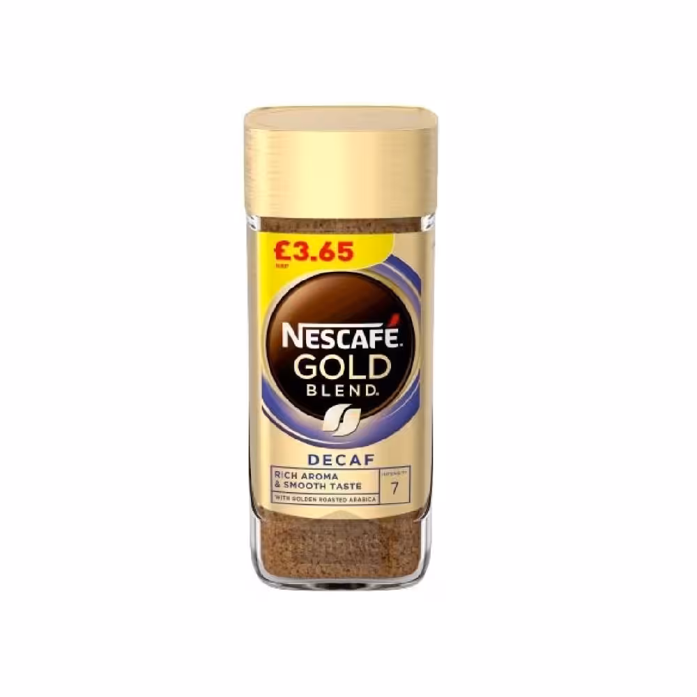 قهوه فوری گلد دیکاف Decaf نسکافه 100 گرم