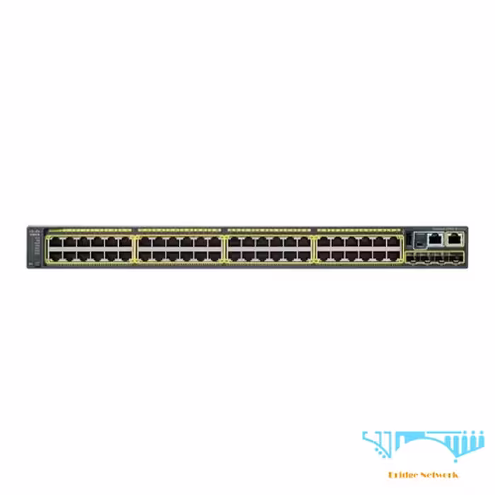 سوئیچ شبکه سیسکو مدل WS-C2960-S48LPS-LCisco WS-C2960S-48LPS-L 48-Port Switch
