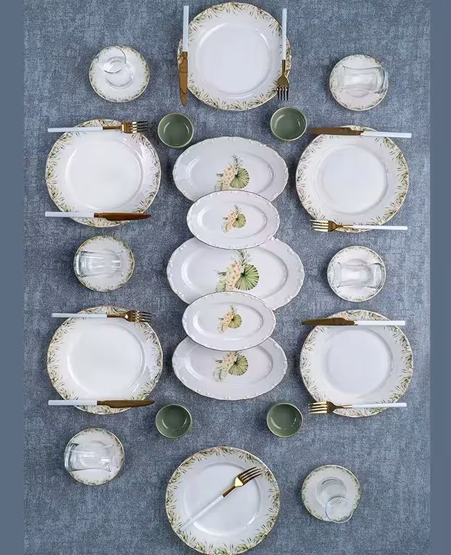 ست سرویس صبحانه خوری 27 پارچه مدل آریزونا برند آجار acar