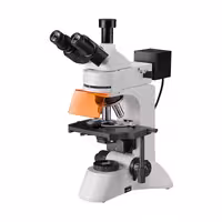 میکروسکوپ سه چشمی آزمایشگاهی با نور فلوروسنت مدل L-3201