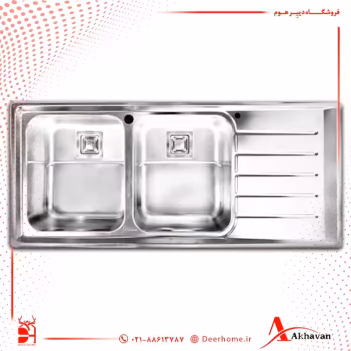 سینک توکار اخوان مدل 510S
