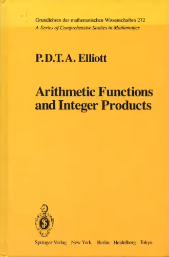خرید و دانلود نسخه کامل کتاب Arithmetic Functions and Integer Products