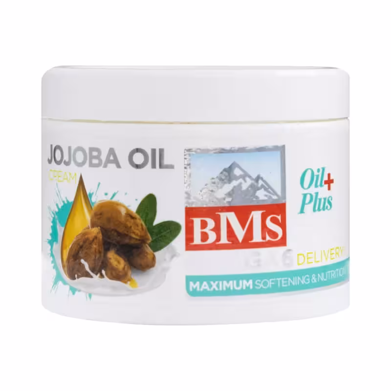 کرم مرطوب کننده حاوی جوجوبا کاسه ای بی ام اس