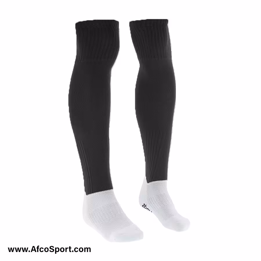 جوراب مشکی فوتبال پنج ستاره