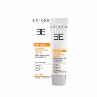 فلوئید ضد آفتاب بی رنگ اریکه spf 50 حجم 50ml