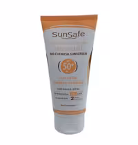 فلوئید ضدآفتاب spf 50 فیزیکال مخصوص پوست های حساس و مستعد قرمزی سان سیف