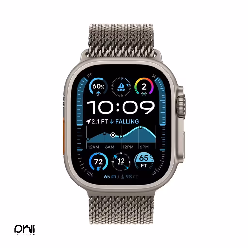 قیمت اپل واچ اولترا 2 سایز 49 میلی متری بند میلانس - تلکام
