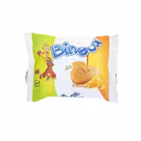 کیک قلبی پرتقالی بینگو 30 گرمی