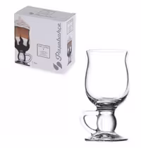 لیوان قهوه خوری جفتی مدل Irish coffee برند پاشاباغچه ترکیه