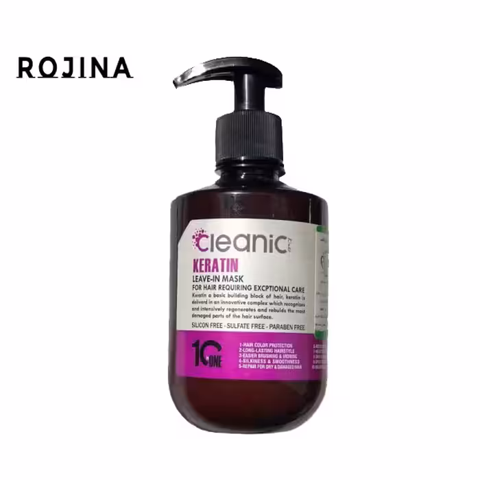 ماسک بعد از حمام بدون سولفات کراتین کلینیک کیندی350میل