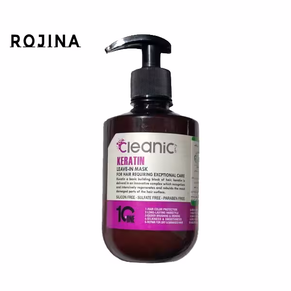 ماسک بعد از حمام بدون سولفات کراتین کلینیک کیندی350میل