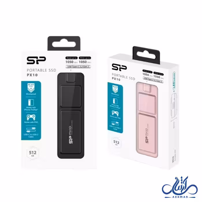 حافظه SSD پرتابل سیلیکون پاور مدلSILICON POWER PX10 1T