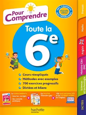 دانلود کتاب Pour comprendre Toute la 6e