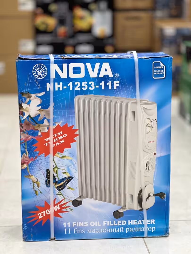 شوفاژ برقی نوا 11 پره مدل NH-1253(پس کرایه)