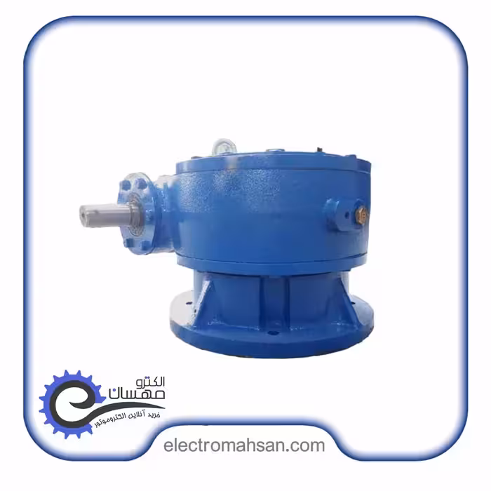 گیربکس حلزونی سهند سایز 110 نسبت 80 ورودی 40 خروجی 60 میلیمتر سری VF.FC ساخت ایران