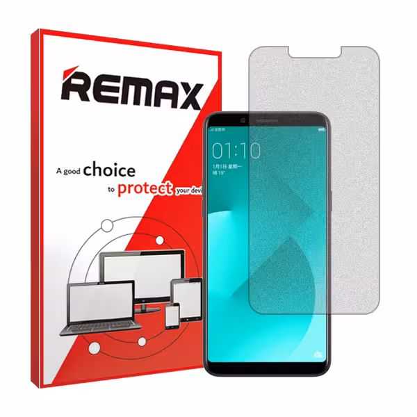 گلس اوپو A85 مدل هیدروژلی مات برند ریمکس کد S