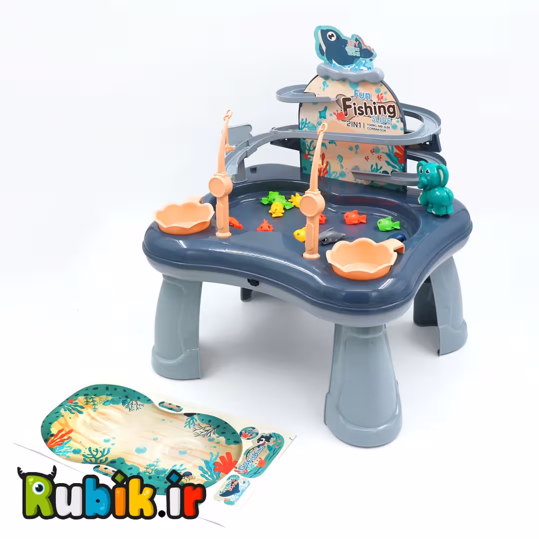 میز ماهیگیری و سرسره 12 قطعه 7729B