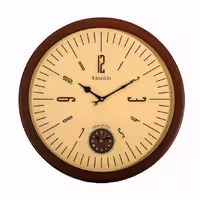 ساعت دیواری چوبی مانتیس قطر 56 سانت کد 602