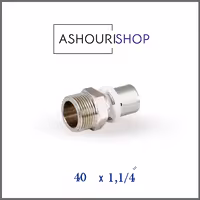 رابط روپیچ پرسی سایز 1,1/4*40 برند نیوپایپ
