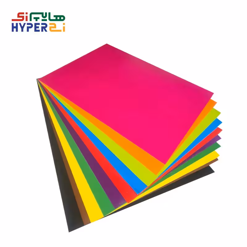 کاغذ رنگی روغنی