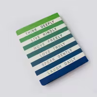 دفتر خط دار لاکچری سبز بزرگ پاپکو (PAPCO)