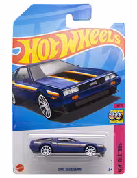 ماشین دکوری مدل DMC Delorean برند Hot Wheels