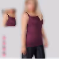 تاپ زنانه دو بنده قواره دار ویسکوز  3ایکس لارج بوتیک ابریشم