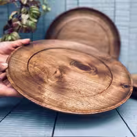 سینی چوبی گردو کد 8006