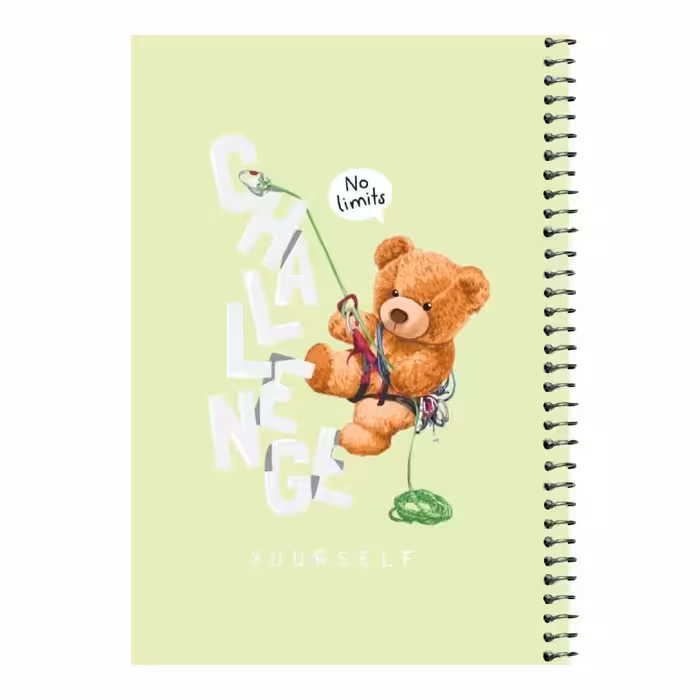 دفتر مشق 80 برگ اس جی مدل تدی چالش