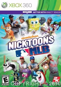 بازی ایکس باکس 360 nicktoons MLB