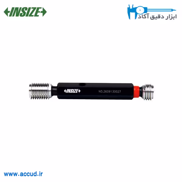 گیج رزوه برو نرو توپی سایز 1×8 میلی متر INSIZE (اینسایز) مدل 4139-8P