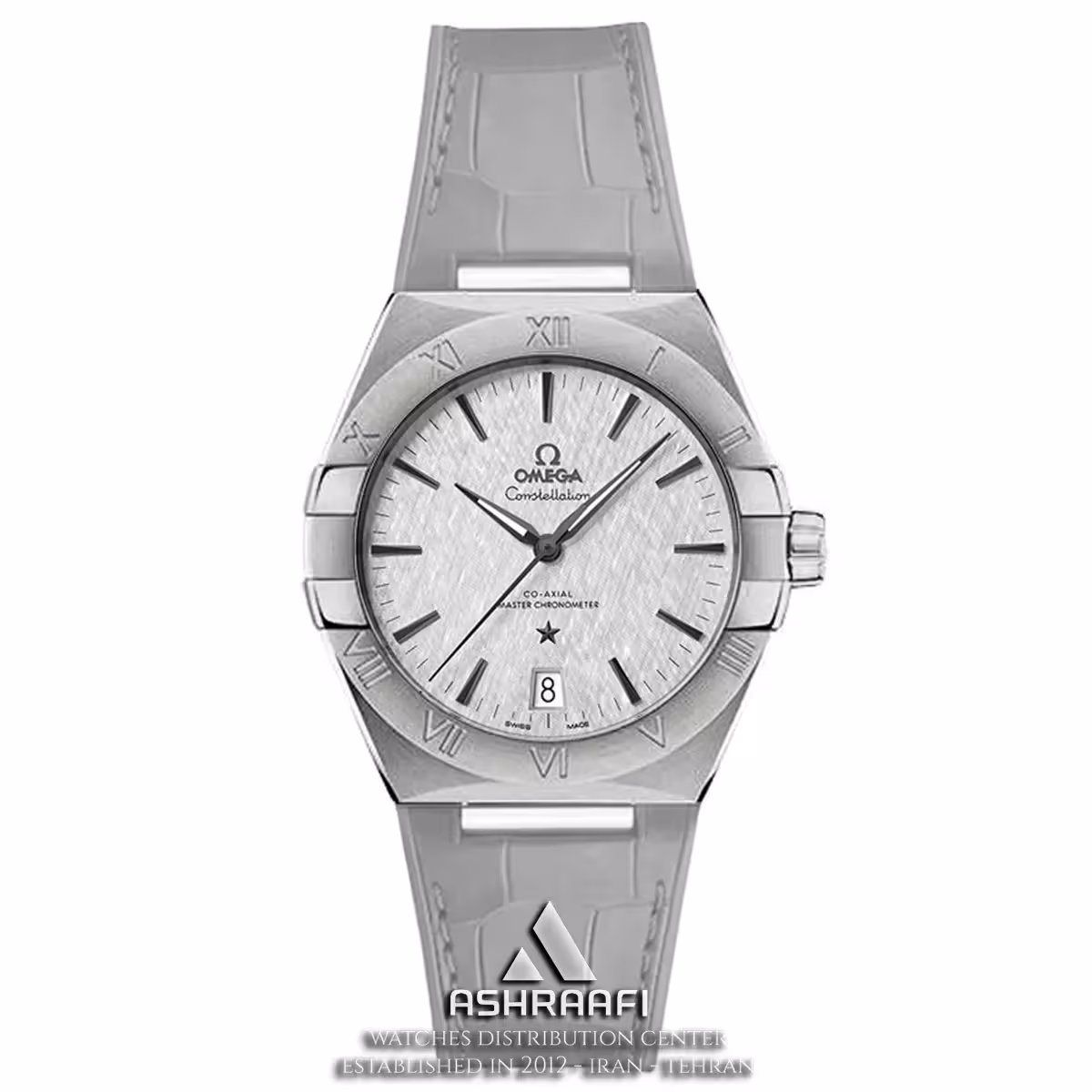 ساعت امگا کانسلیشن بند چرمی Omega Constellation Sedna-SGW3