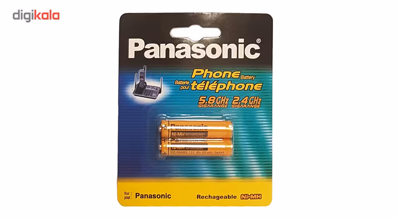 باتری نیم قلمی پاناسونیک مدل HHR-83AAABU