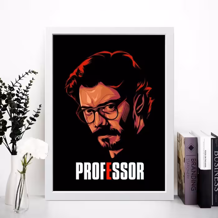 تابلو مدل Money heist کد m50114