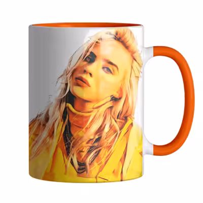 ماگ مدل سرامیکی دسته دار طرح بیلی ایلیش