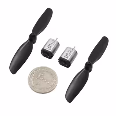 موتور و ملخ ربات مدل 18mm مجموعه 4 عددی