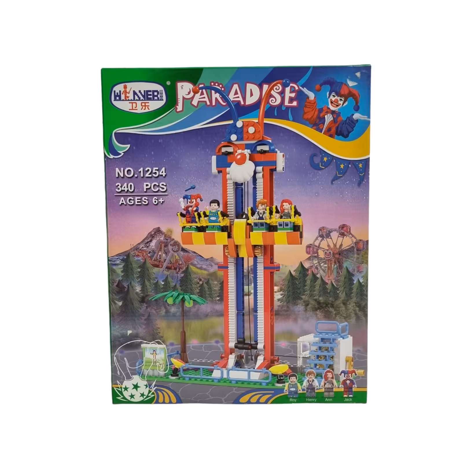 ساختنی طرح سقوط آزاد مدل PARADISE