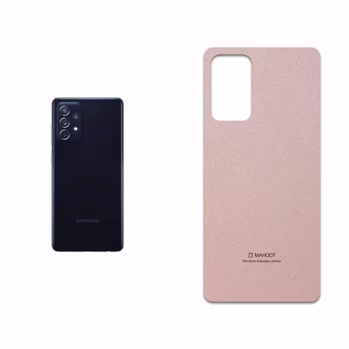 برچسب پوششی ماهوت مدل Rose-Gold-Leather مناسب برای گوشی موبایل سامسونگ Galaxy A72