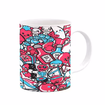 ماگ کاکتی طرح نقاشی مدل mgs13995