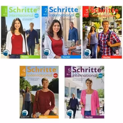 کتاب Schritte International Neu اثر Daniela Niebisch انتشارات دنیای زبان 5 جلدی