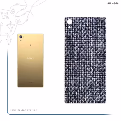 برچسب پوششی ماهوت مدل Fabric Texture 6 مناسب برای گوشی موبایل سونی Xperia Z5 Premium
