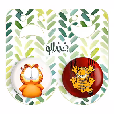 پیکسل خندالو مدل گارفیلد کد 1383113839 مجموعه 2 عددی