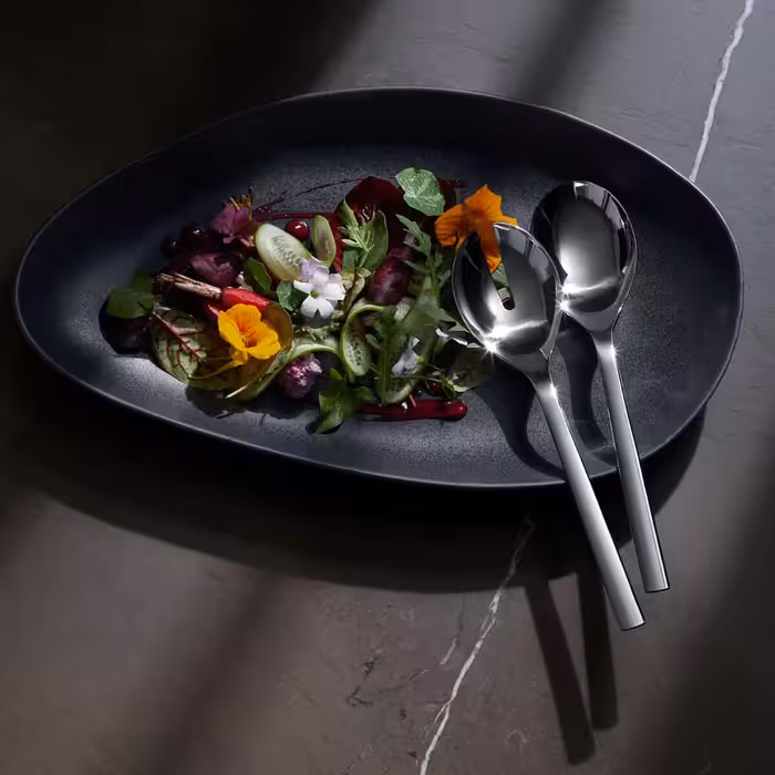 قاشق و چنگال سرو سالاد دبلیو ام اف مدل NUOVA 