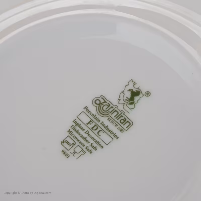 قوری چینی زرین ایران مدل هیئتی رزمونت درجه یک