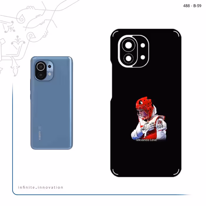 برچسب پوششی ماهوت مدل Tekvando مناسب برای گوشی موبایل شیائومی Mi 11 5G